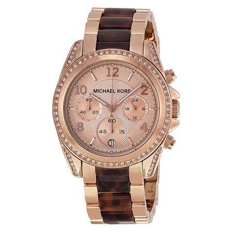 montre michael kors rose gold|Michael Kors watches price original.